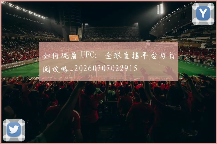 如何观看 UFC:全球直播平台与订阅攻略_20260707022915