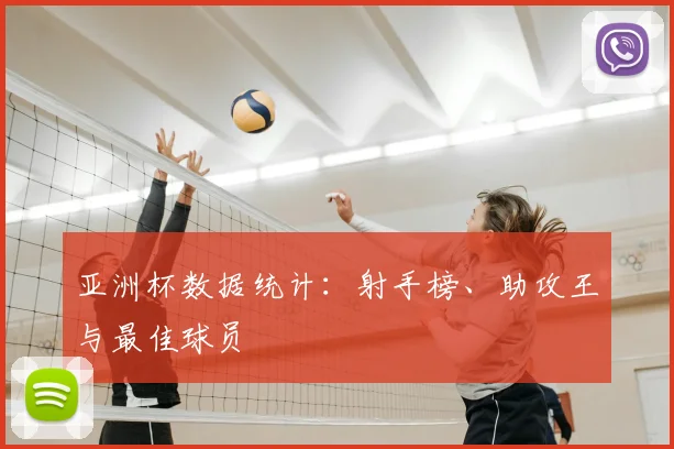 亚洲杯数据统计：射手榜、助攻王与最佳球员